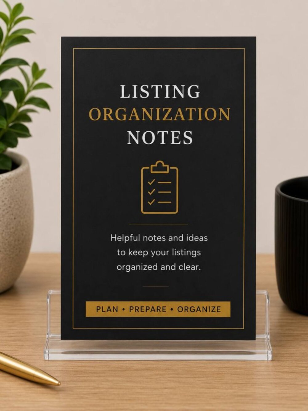Personal Organization Notebook OS